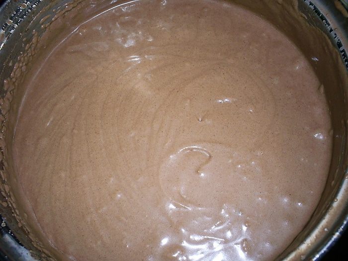 Орехово-шоколадный торт