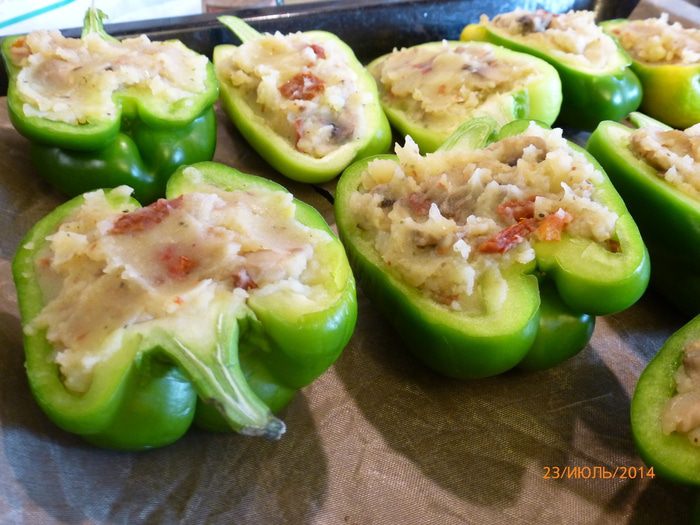 Фаршированные перцы (без мяса)