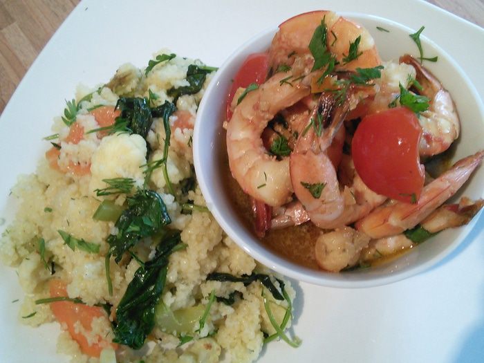 Креветки под соевым соусом