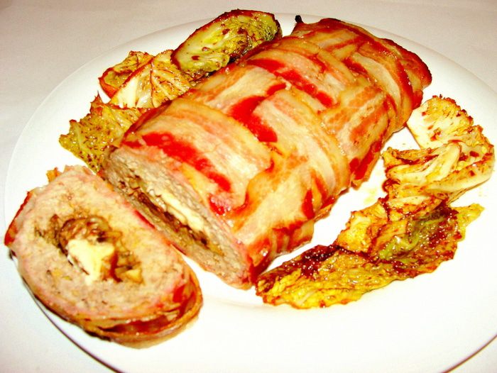 Мясной рулет из фарша &amp;quot;За семью печатями&amp;quot;