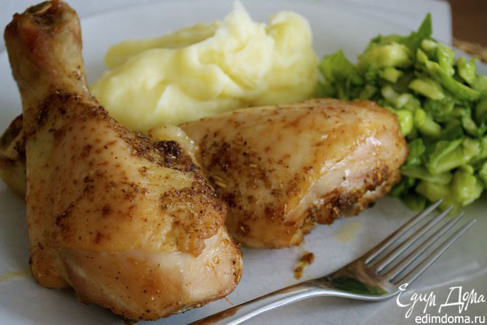 Курица, зажаренная по-южному