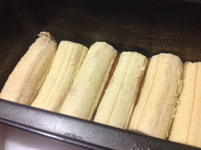 Карамельно-банановый татен