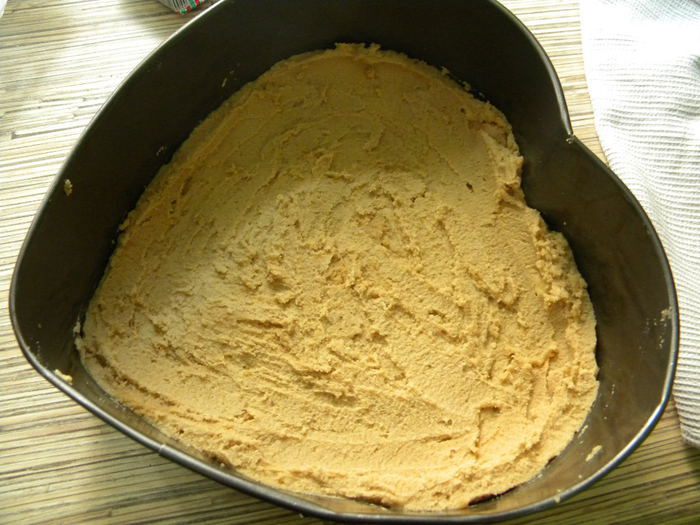 Тарт из печенья с нежной начинкой из клубники