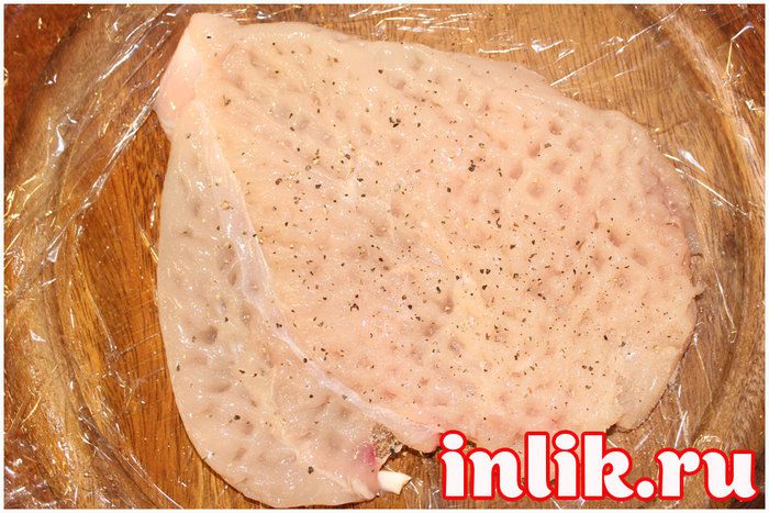 Сочные рулетики из куриных грудок