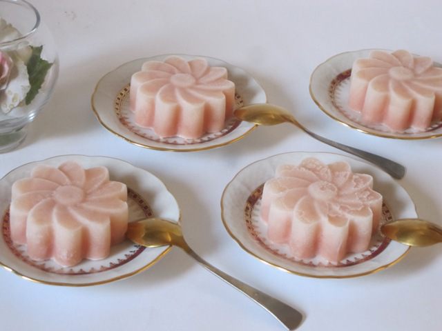 Сорбет из грейпфрута с зефиром