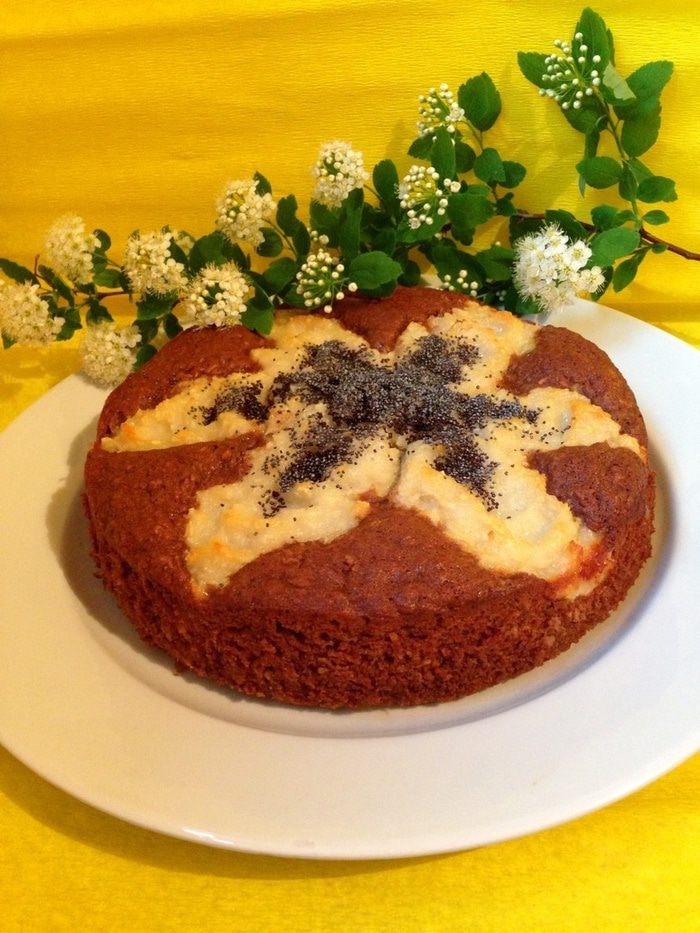 Грушево-кокосовый пирог &amp;quot;Лилия&amp;quot;