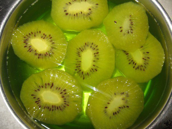 Торт из киви желейный