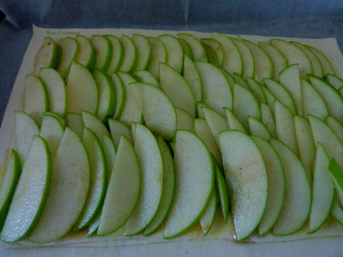 Деревенский яблочный тарт