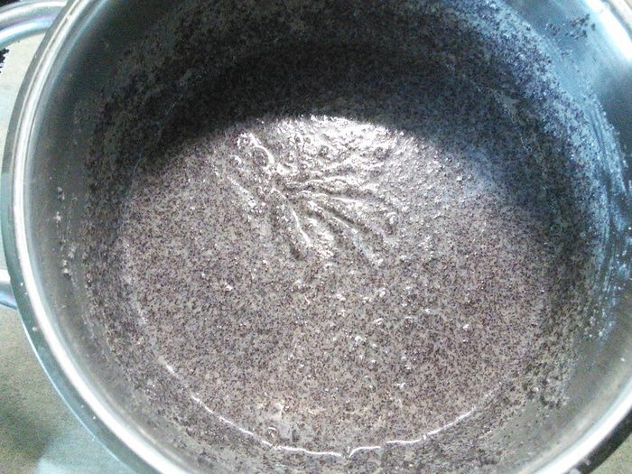 Сливовый тарт с маковой начинкой 