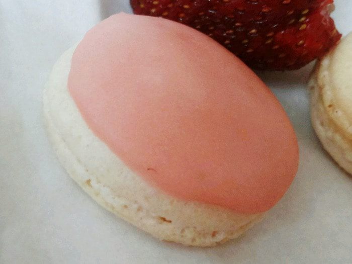 Бисквитный торт с макарони