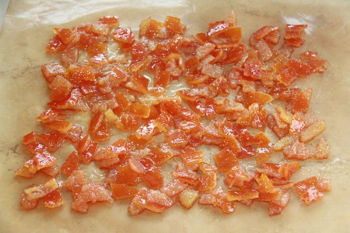 Мандариновые цукаты