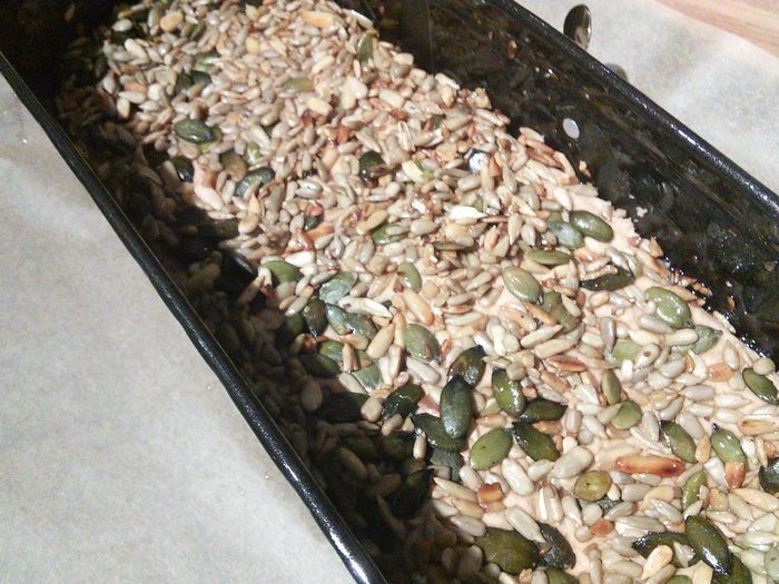 Полбяной хлеб на йогурте