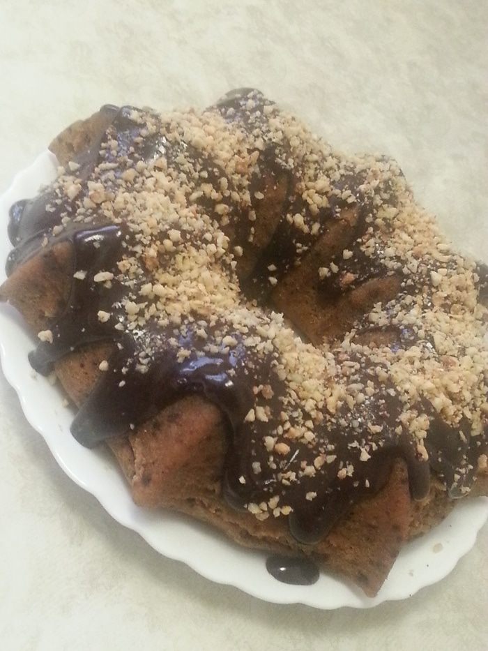 Ореховый кекс из цельнозерновой муки &amp;quot;9 минут&amp;quot;