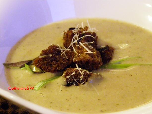 Суп-пюре с белыми грибами