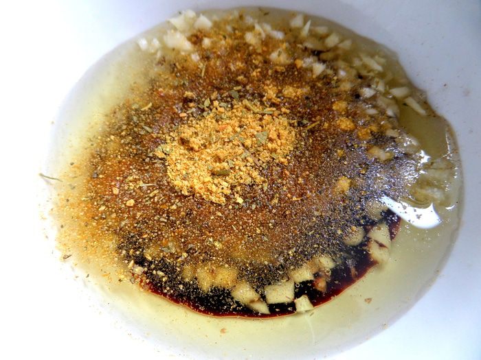 Запеченный картофель со специями