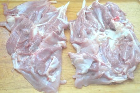 Домашние куриные колбаски