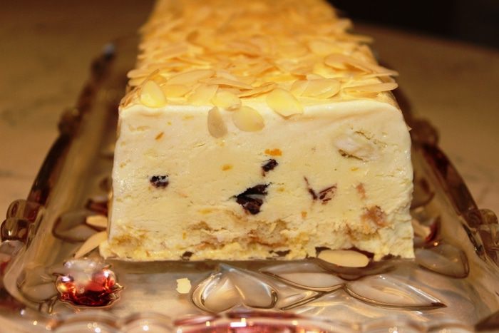 Семифреддо лимонное с добавками