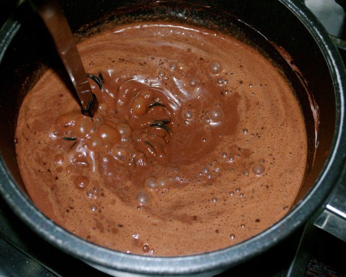 Горячий шоколад с &amp;quot;шапочкой&amp;quot; из маршмэллоу