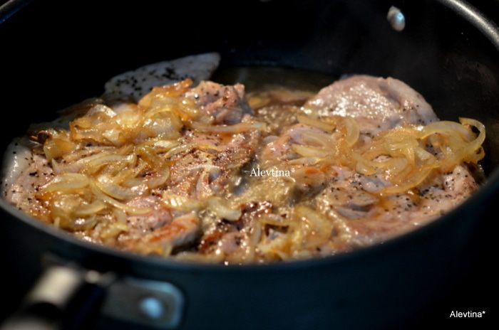 Свиные отбивные с кленовым сиропом