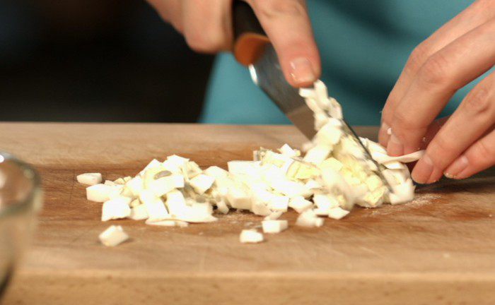 Диетический slim оливье