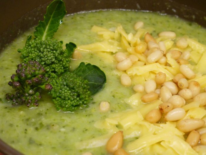 Cуп-пюре из брокколи и картофеля