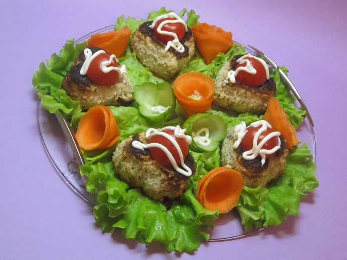 Суфле рыбное с капустой