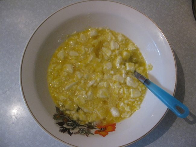 Ванильный кекс с шоколадом и брусникой