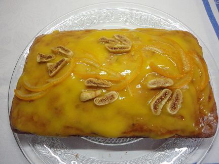 Пирог с инжиром