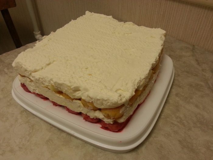 Фруктовое тирамису для детей