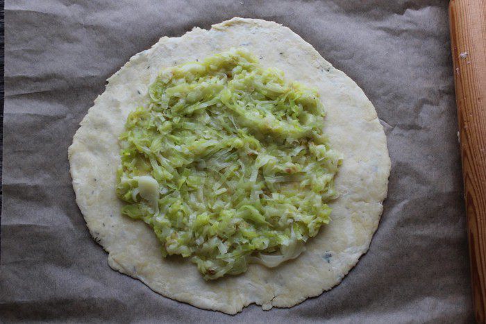 Галета с тыквой на сырном тесте (для VICKY) 