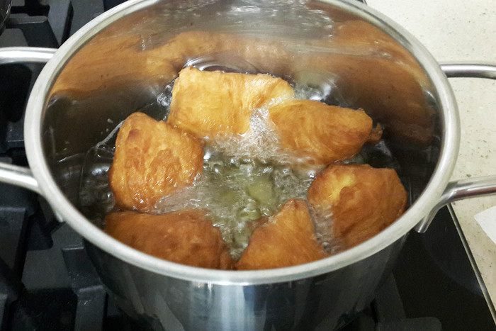 Стружки на кефире