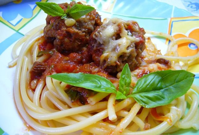 Фрикадельки Аль Форно по-сицилийски