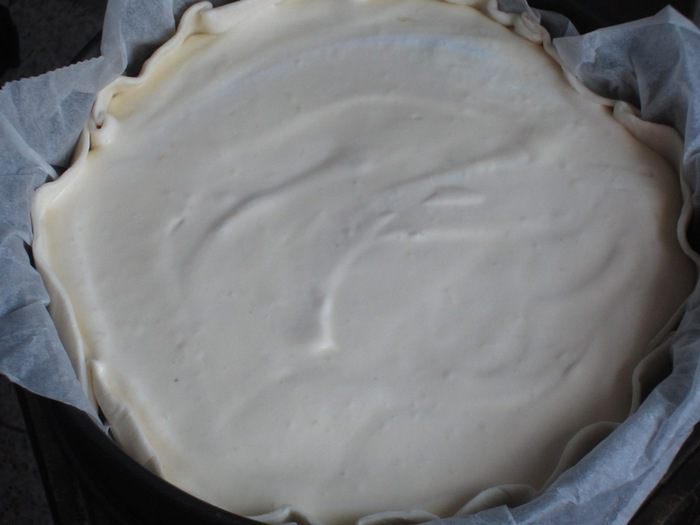 Тарт с нежной творожно-ванильной начинкой