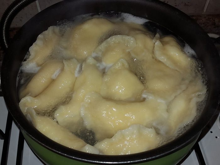 Вареники с творогом