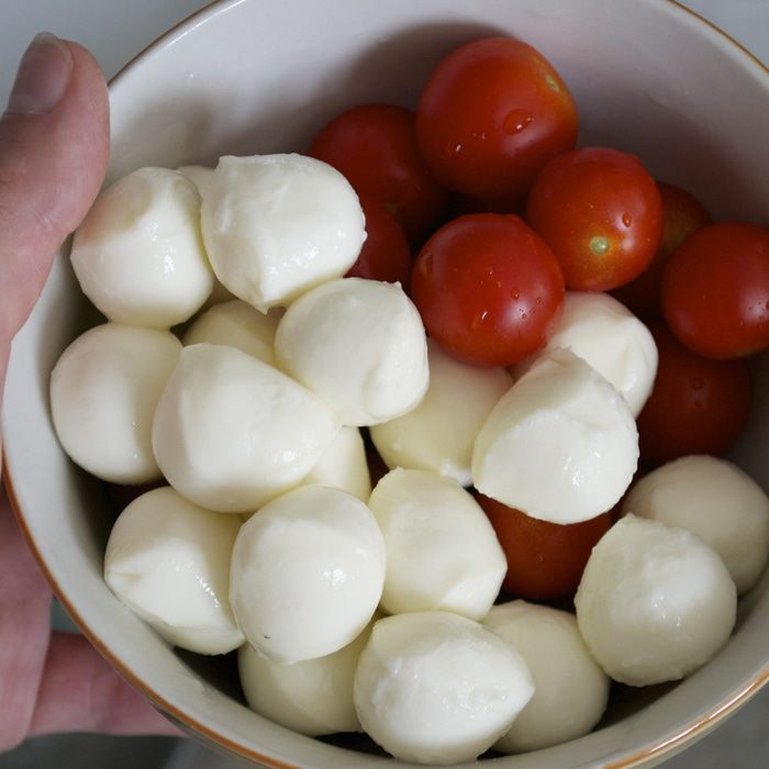 Салат с киноа &amp;quot;Триколор&amp;quot;