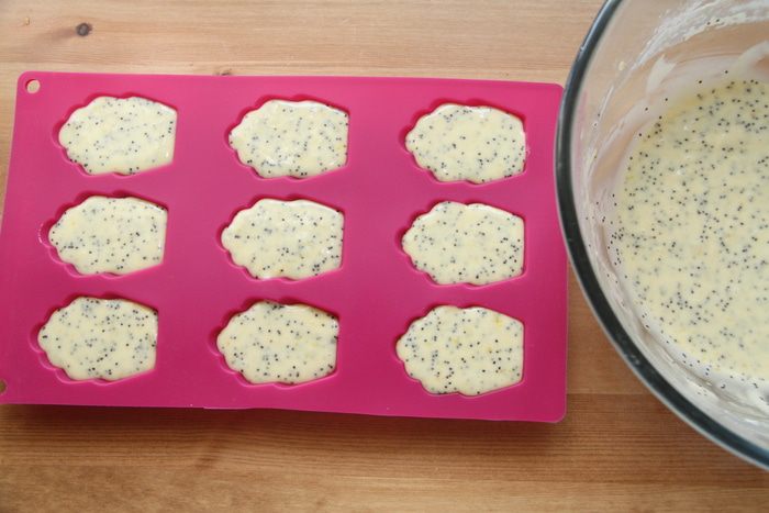 Лимонно-маковые мадлены