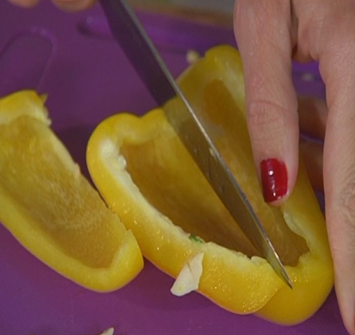 Овощи-гриль с кускусом 