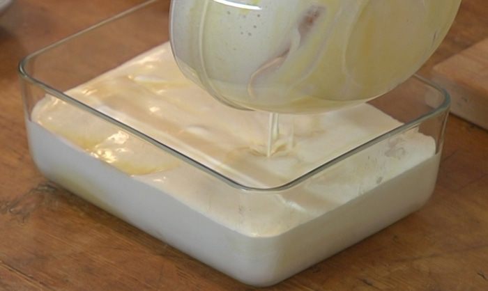 Семифреддо с марсалой