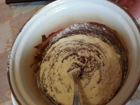 Шоколадный флан