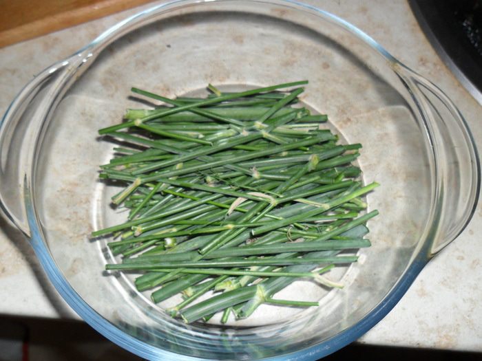 Рыба на подушке из фенхеля