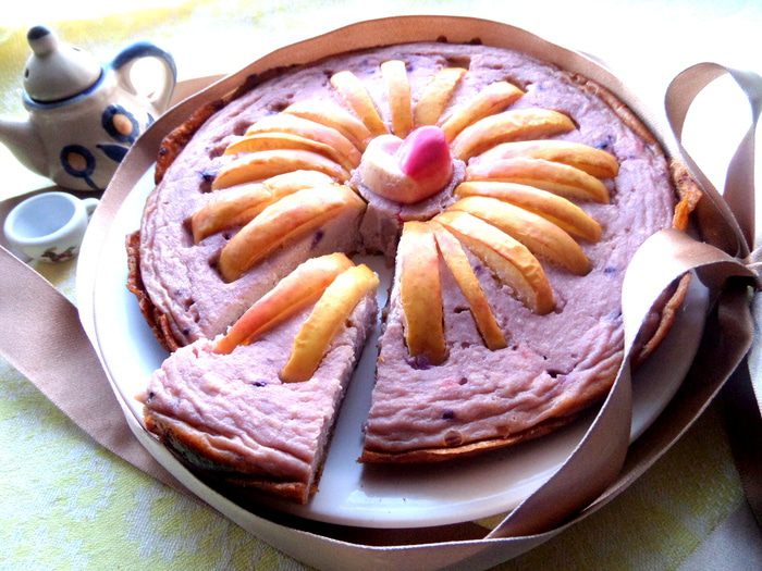 Творожник на блинах &amp;quot;Хризантема&amp;quot;