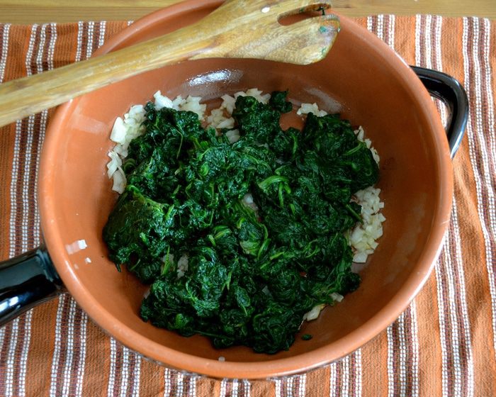 Шпинат по-итальянски