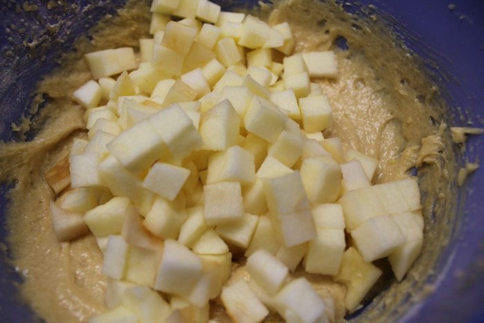 Мягкое яблочное печенье