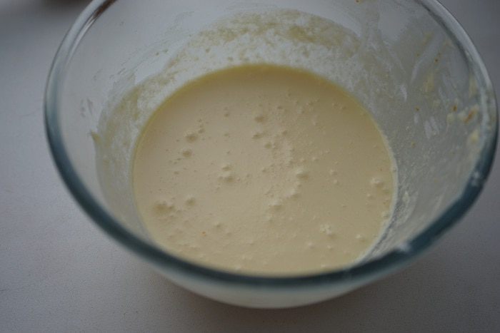 Крем-пудинг с мандаринами