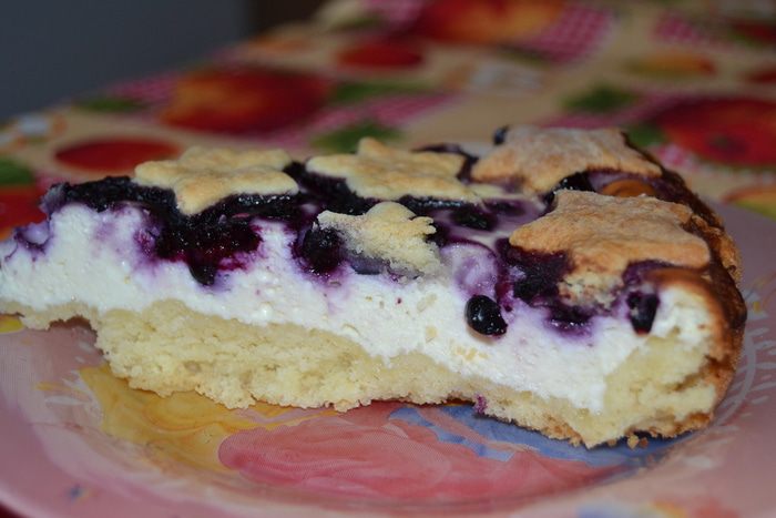 Тарт с черникой &amp;quot;Звездное небо&amp;quot;