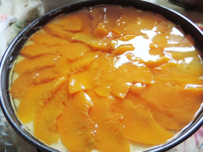 Творожно-персиковый торт &amp;quot;Нежность&amp;quot;