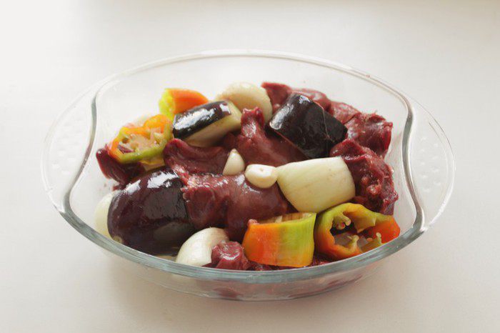 Паштет печеночный с баклажаном