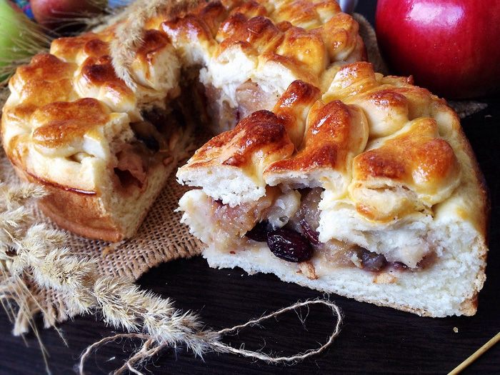 Яблочный пирог &amp;quot;Здравствуй, осень&amp;quot;