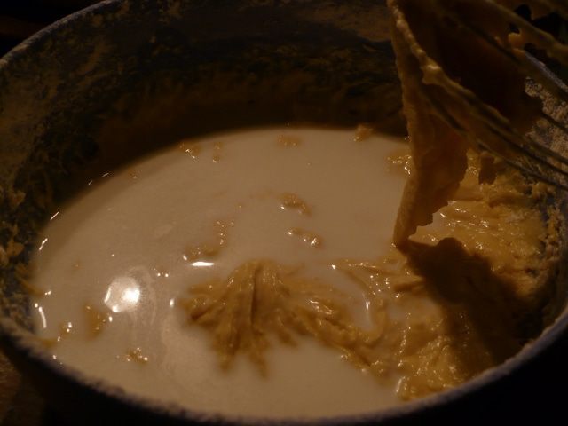 Кекс с яблоками