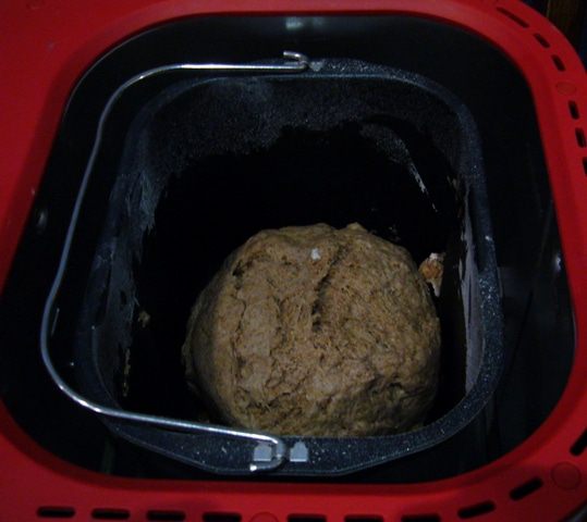 Хлебушек из цельнозерновой и льняной муки